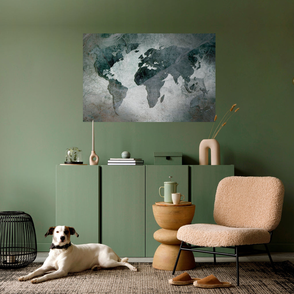 ECHOES OF EARTH Peel and Stick Horizontal Poster