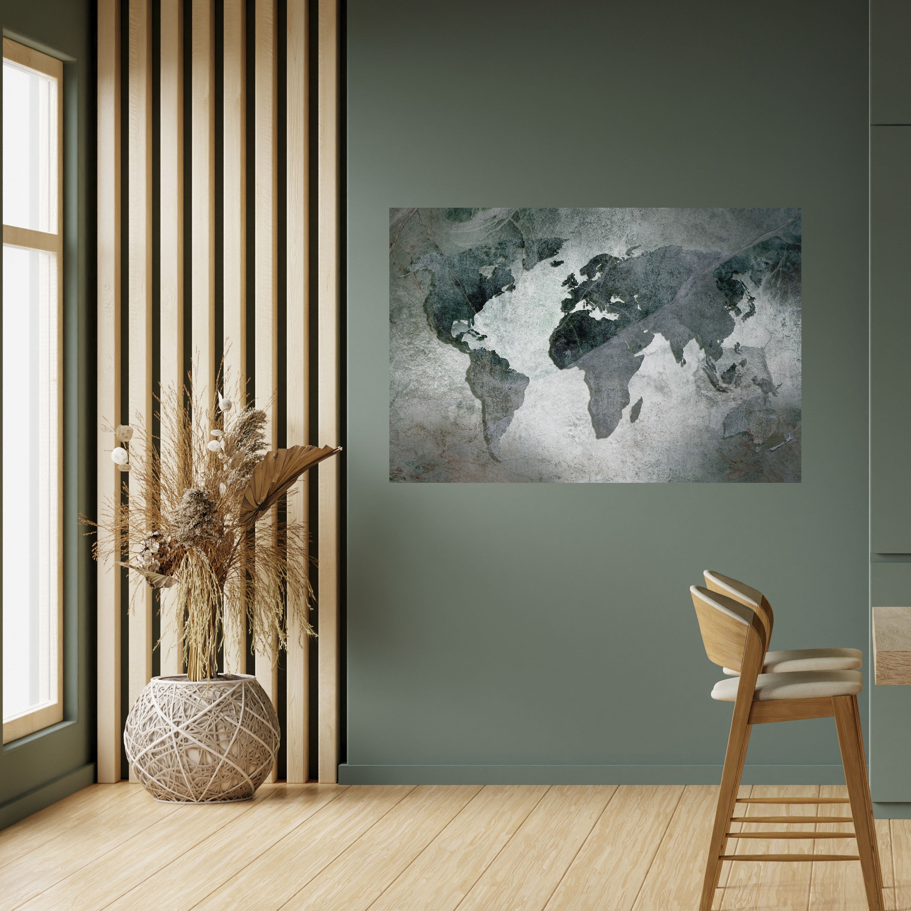 ECHOES OF EARTH Peel and Stick Horizontal Poster