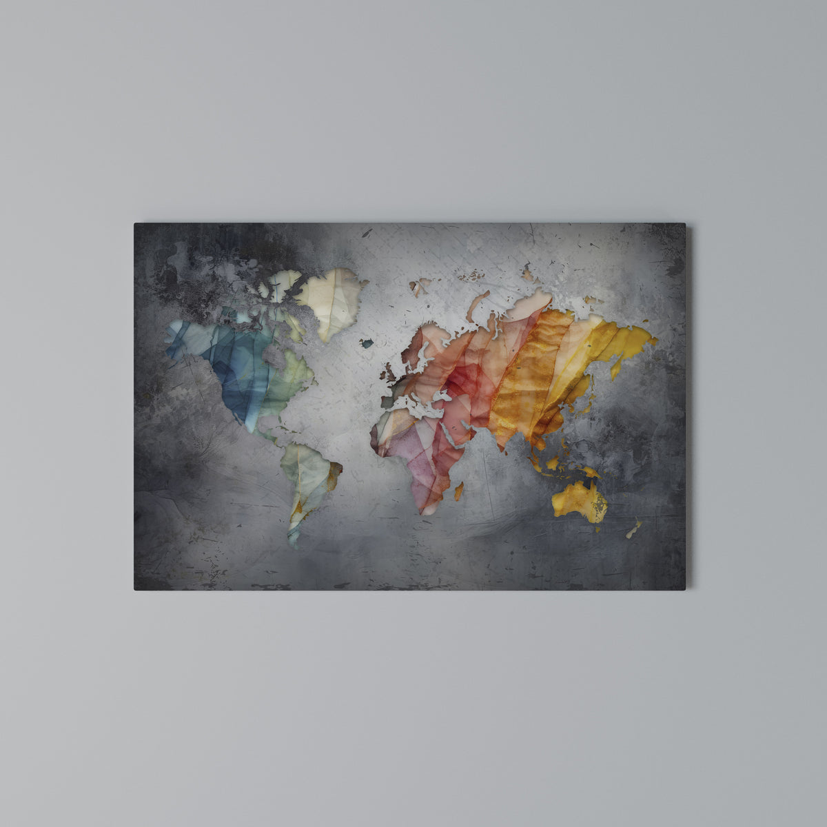 HARMONIOUS EARTH TONES Horizontal Canvas Print