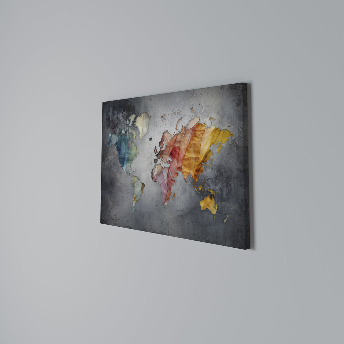 HARMONIOUS EARTH TONES Horizontal Canvas Print