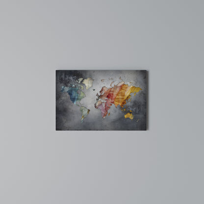 HARMONIOUS EARTH TONES Horizontal Canvas Print