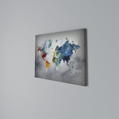 FACETED WORLDVIEW Horizontal Canvas Print