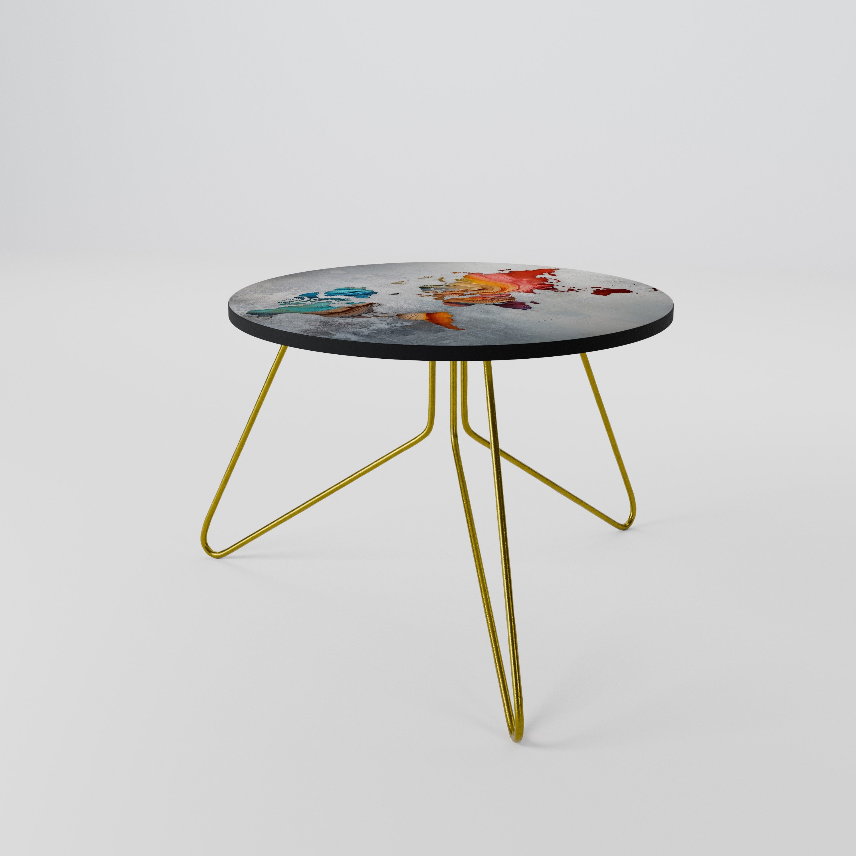 PAINTED CONTINENTS Mesa de Centro 60