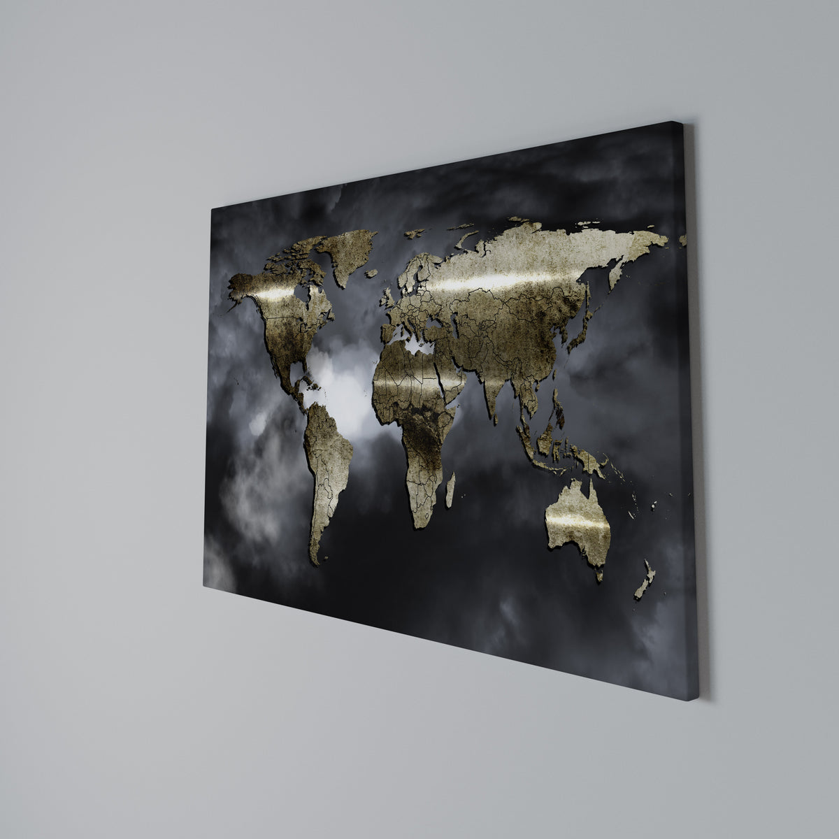 GOLDEN EARTH REVERIE Horizontal Canvas Print