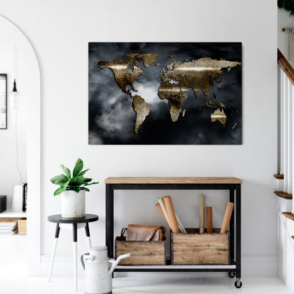 GOLDEN EARTH REVERIE Horizontal Canvas Print