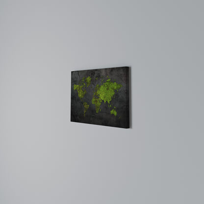 GREENER LANDS EMBRACED Horizontal Canvas Print