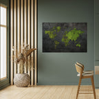 GREENER LANDS EMBRACED Peel and Stick Horizontal Poster