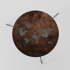 METALLIC MAP OF MEMORIES Mesa de Centro 60