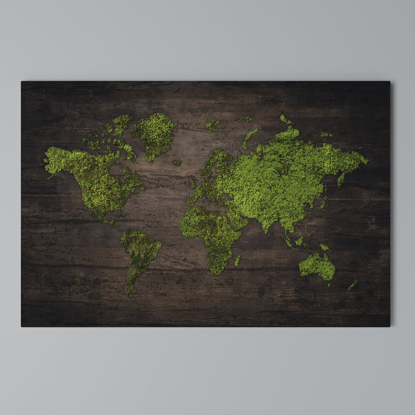 GREEN EARTH VISION Horizontal Canvas Print