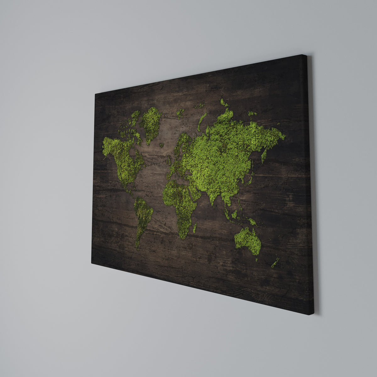 GREEN EARTH VISION Horizontal Canvas Print