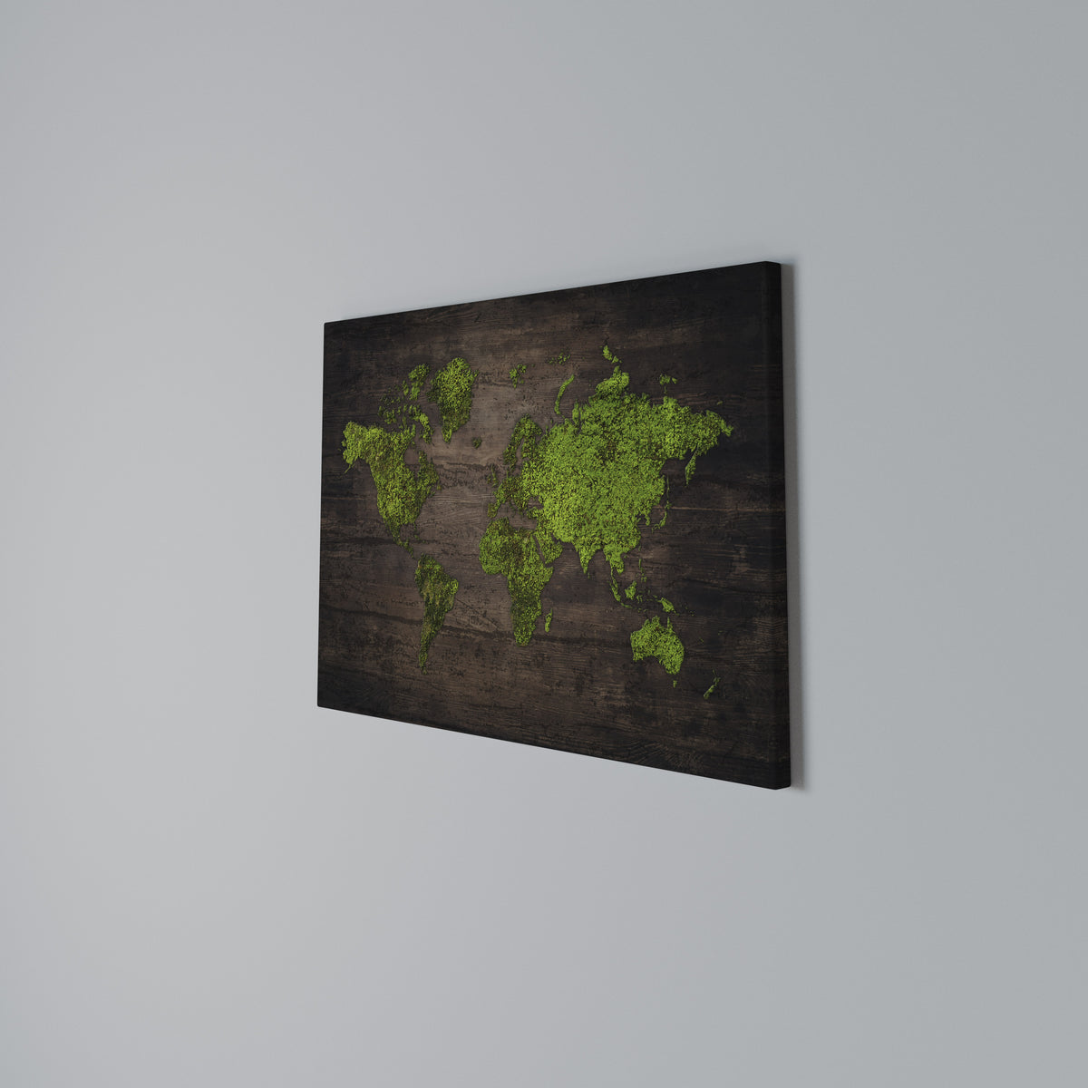 GREEN EARTH VISION Horizontal Canvas Print