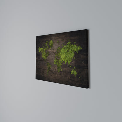 GREEN EARTH VISION Horizontal Canvas Print
