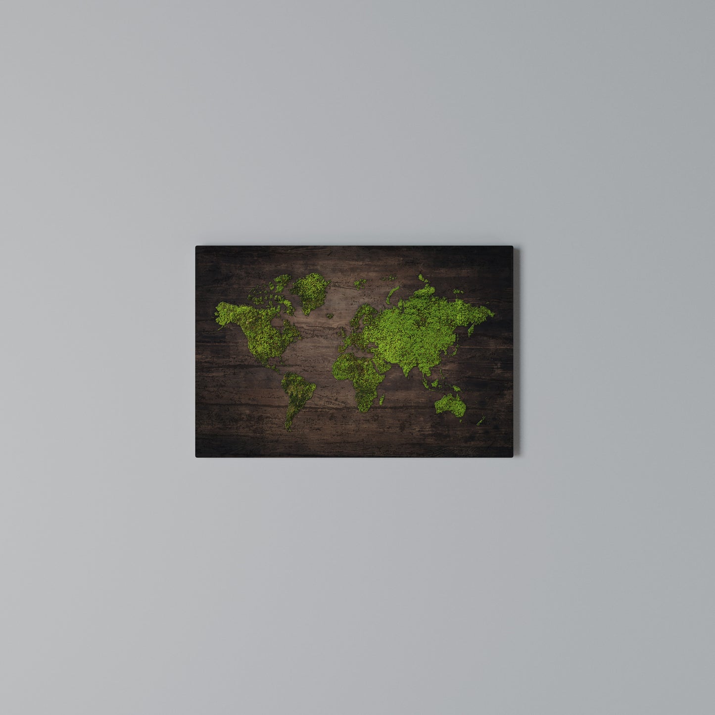 GREEN EARTH VISION Horizontal Canvas Print