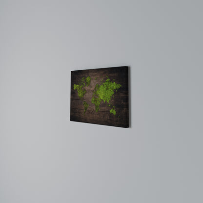 GREEN EARTH VISION Horizontal Canvas Print