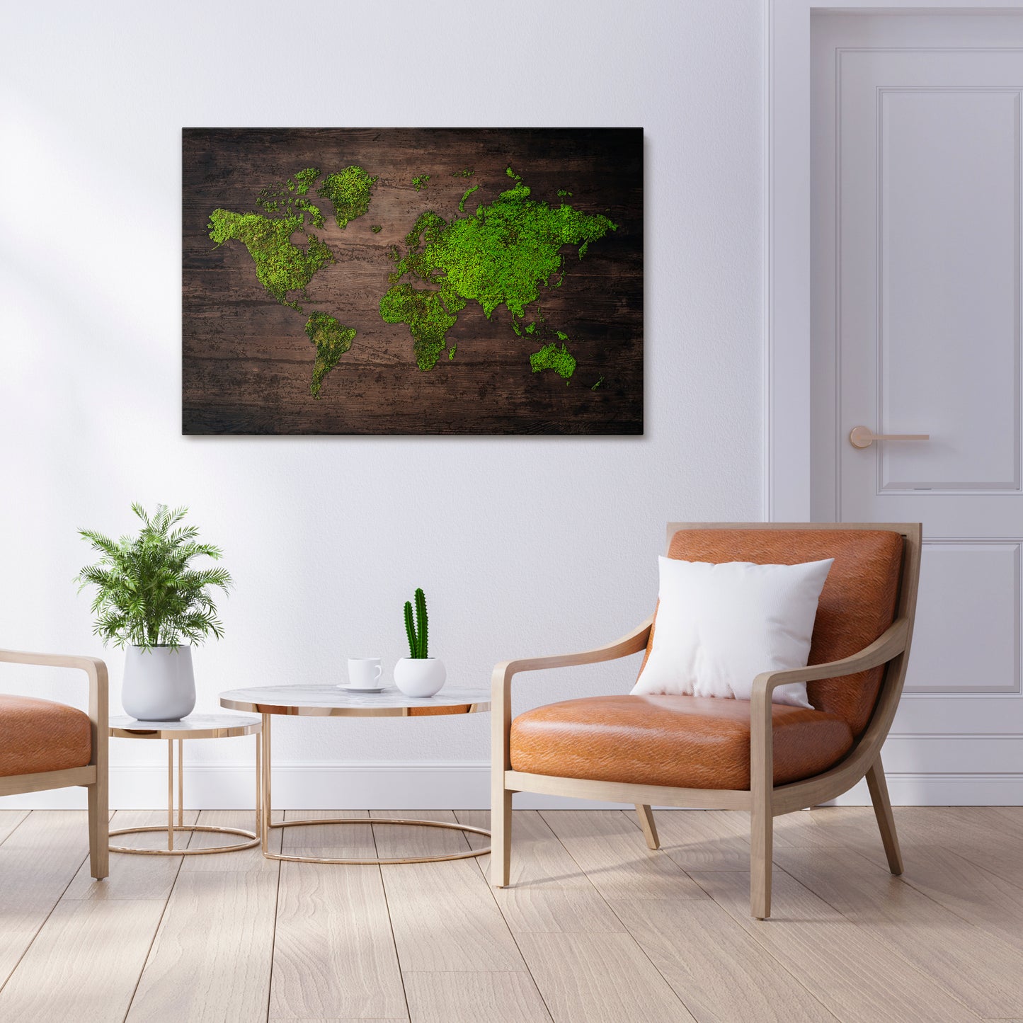 GREEN EARTH VISION Horizontal Canvas Print