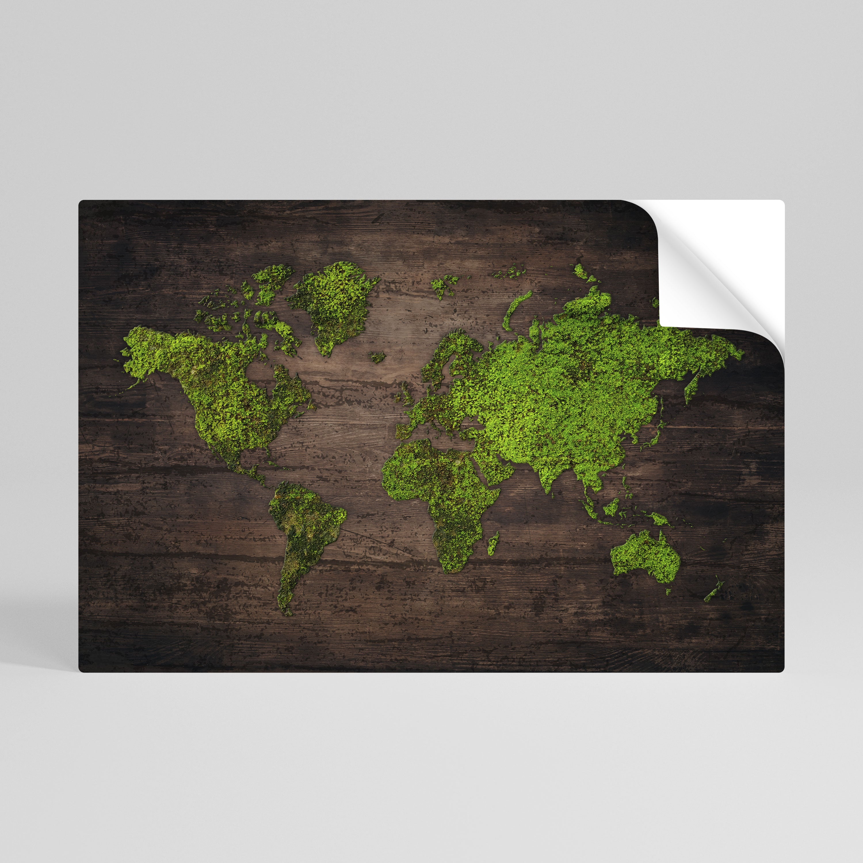 GREEN EARTH VISION Póster Autocolante Horizontal