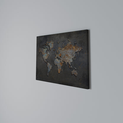 TIMEWORN TOPOGRAPHY Horizontal Canvas Print