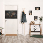 TIMEWORN TOPOGRAPHY Peel and Stick Horizontal Poster