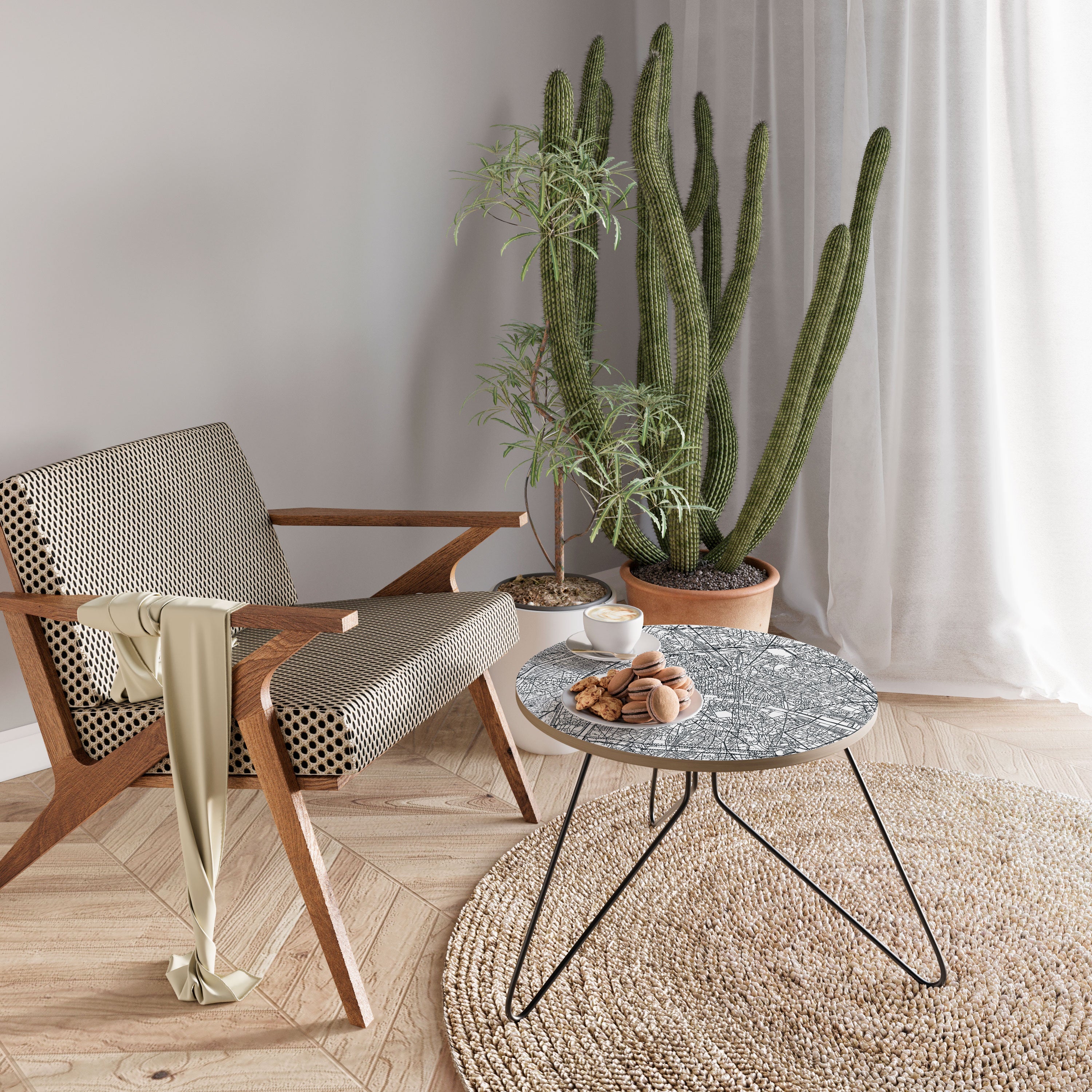 PARIS TOWN PLAN Mesa de Centro