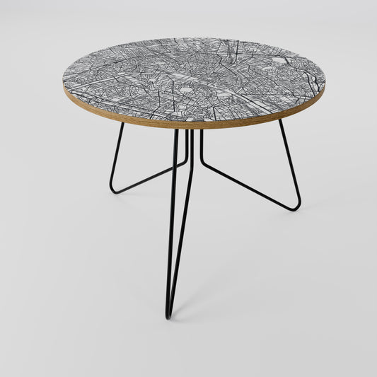 PARIS TOWN PLAN Coffee Table