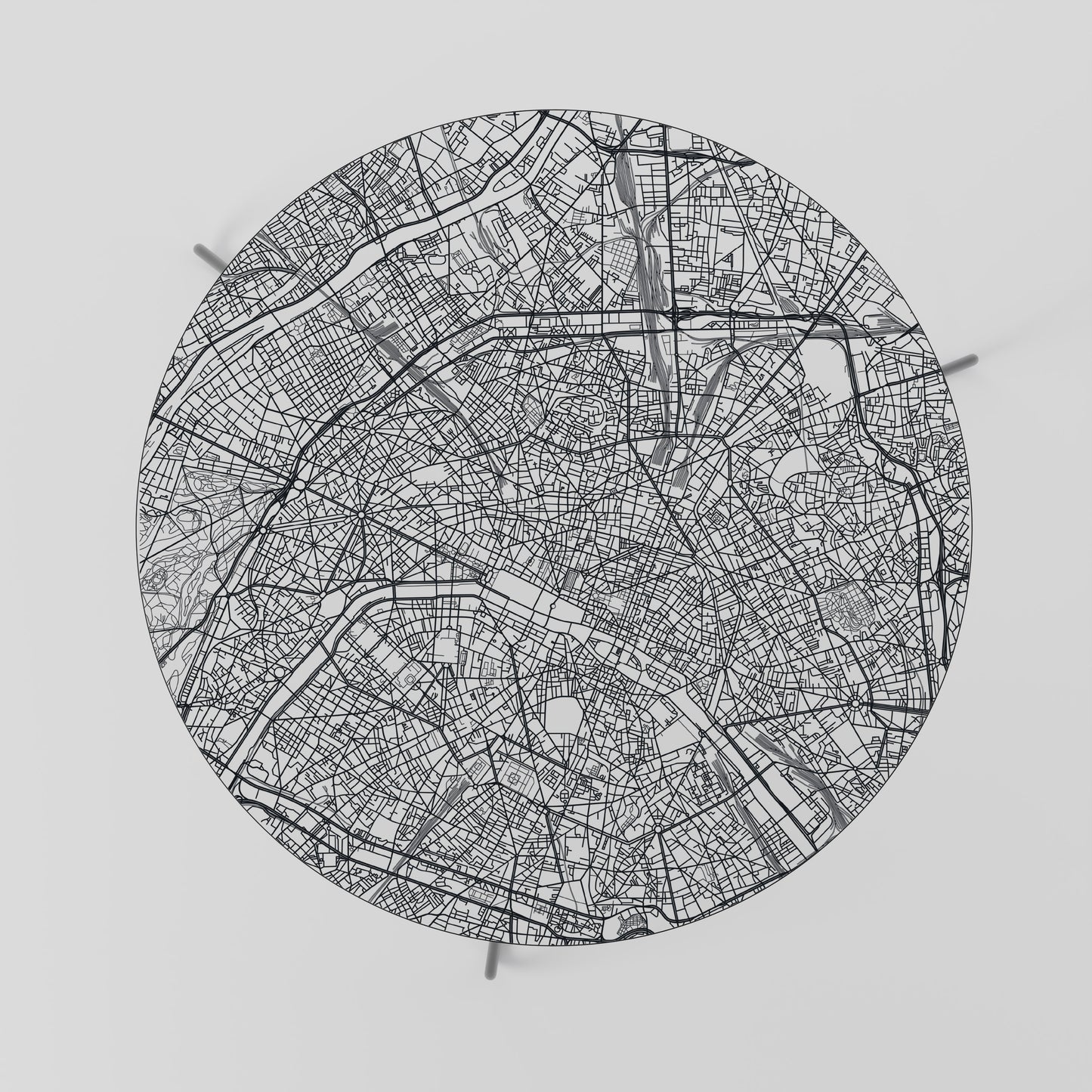 PARIS TOWN PLAN Mesa de Centro