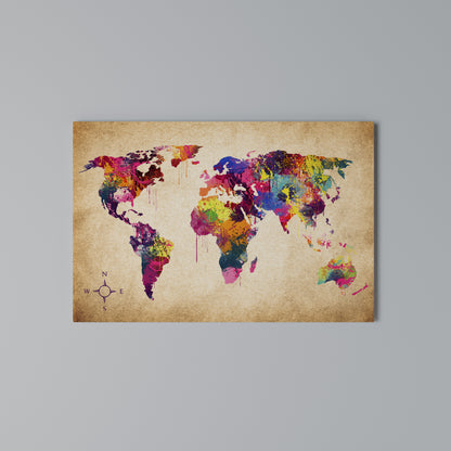 VIBRANT EARTHSCAPE Horizontal Canvas Print