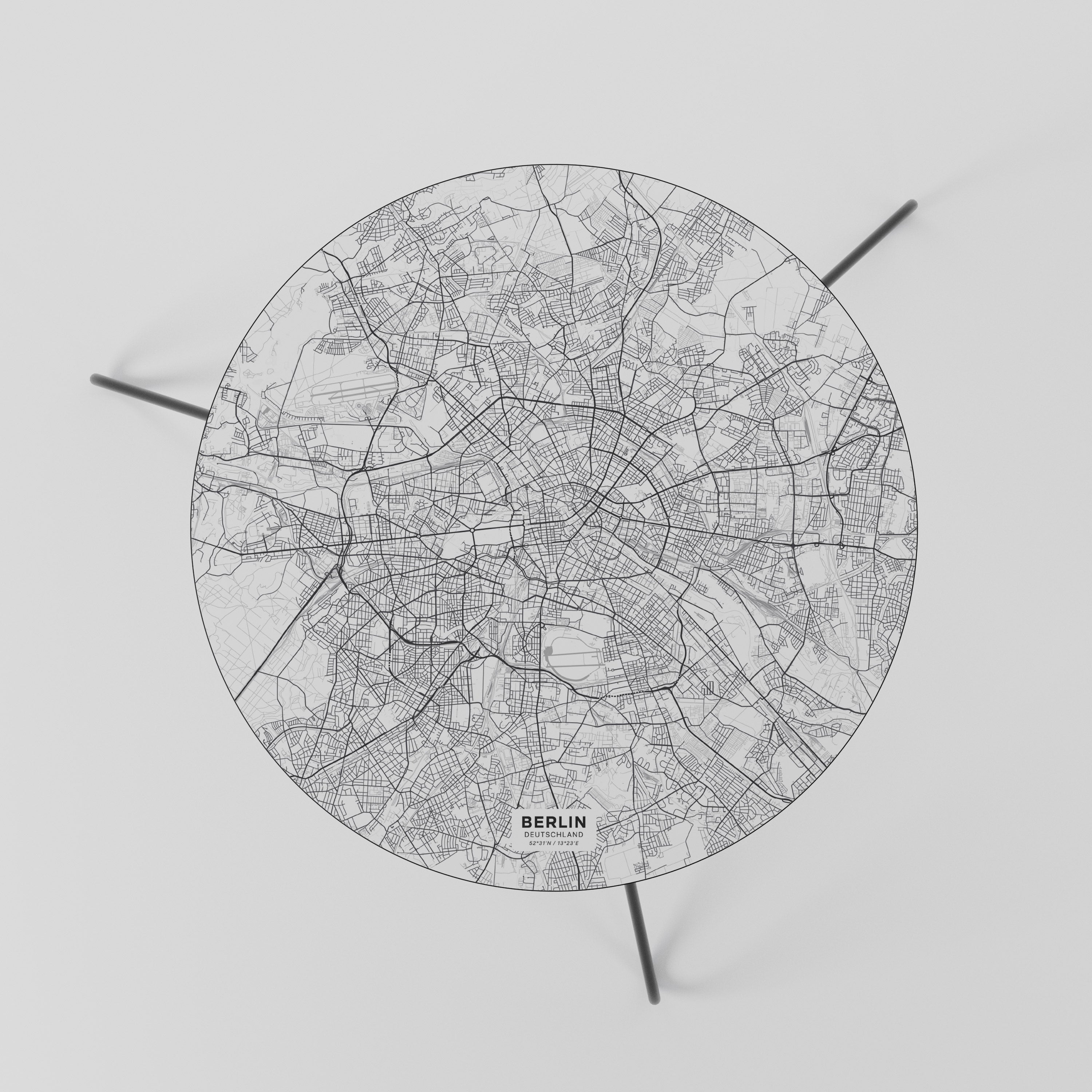 BERLIN PLAN Mesa de Centro 60