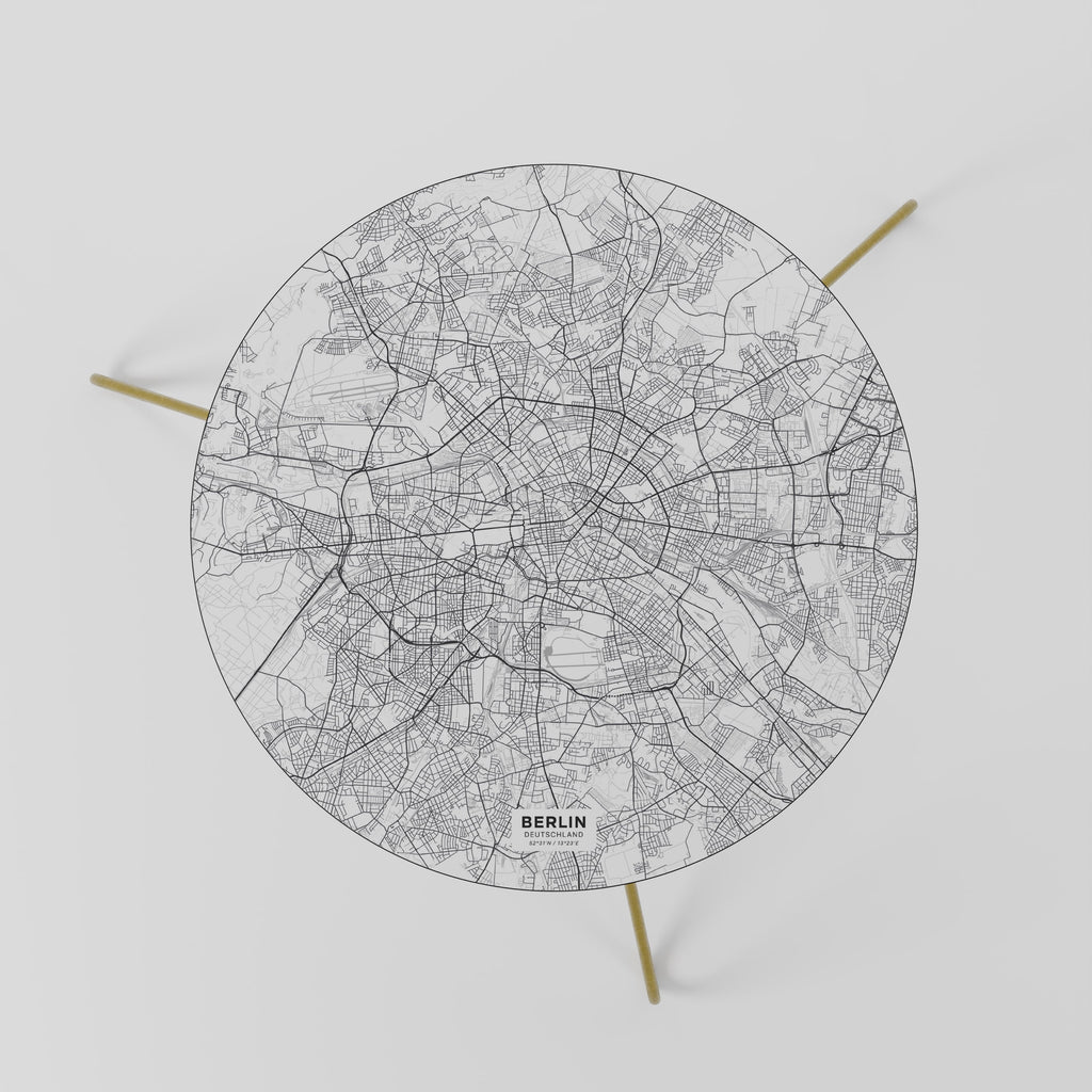 BERLIN PLAN Mesa de Centro 60