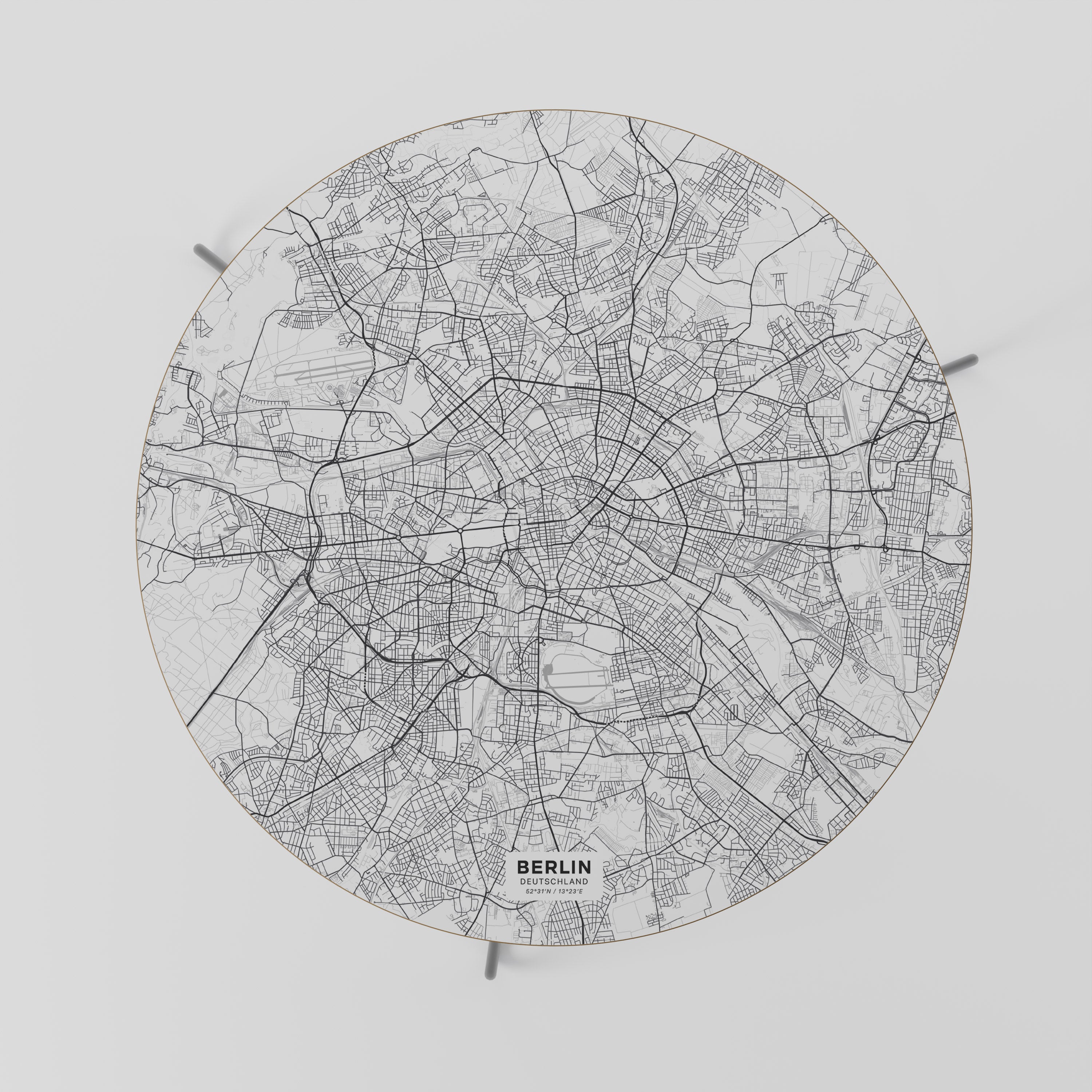 BERLIN PLAN Mesa de Centro 69