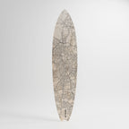 BERLIN PLAN Painel Decorativo Prancha de Surf