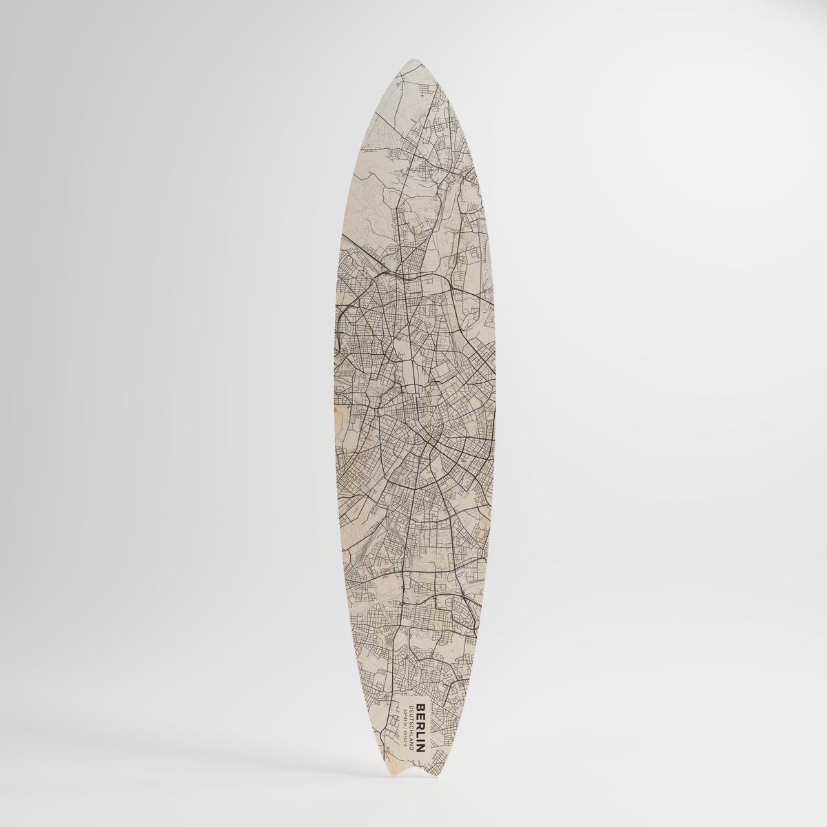 BERLIN PLAN Painel Decorativo Prancha de Surf