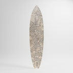BERLIN PLAN Decorative Plywood Surfboard