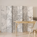 BERLIN PLAN Biombo de 6 Painéis