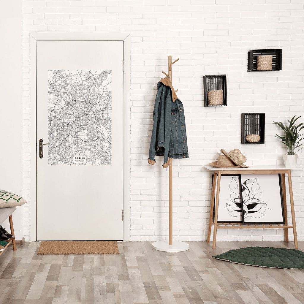 BERLIN PLAN Poster Vertical Autocolante
