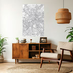 BERLIN PLAN Poster Vertical Autocolante