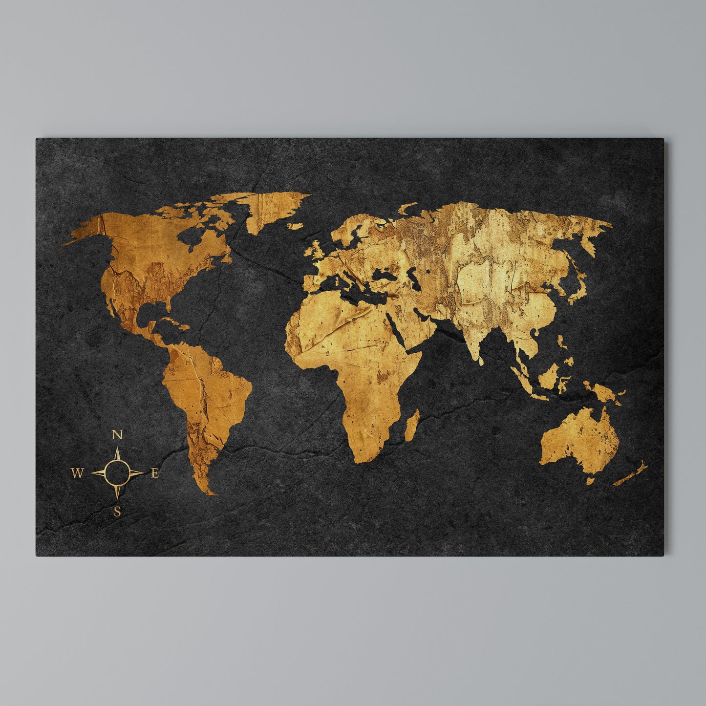 GOLDEN GLOBE ILLUSION Horizontal Canvas Print