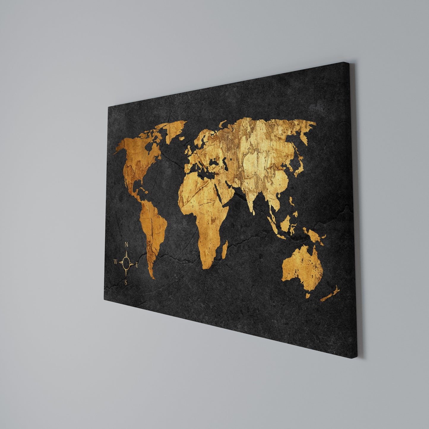 GOLDEN GLOBE ILLUSION Horizontal Canvas Print