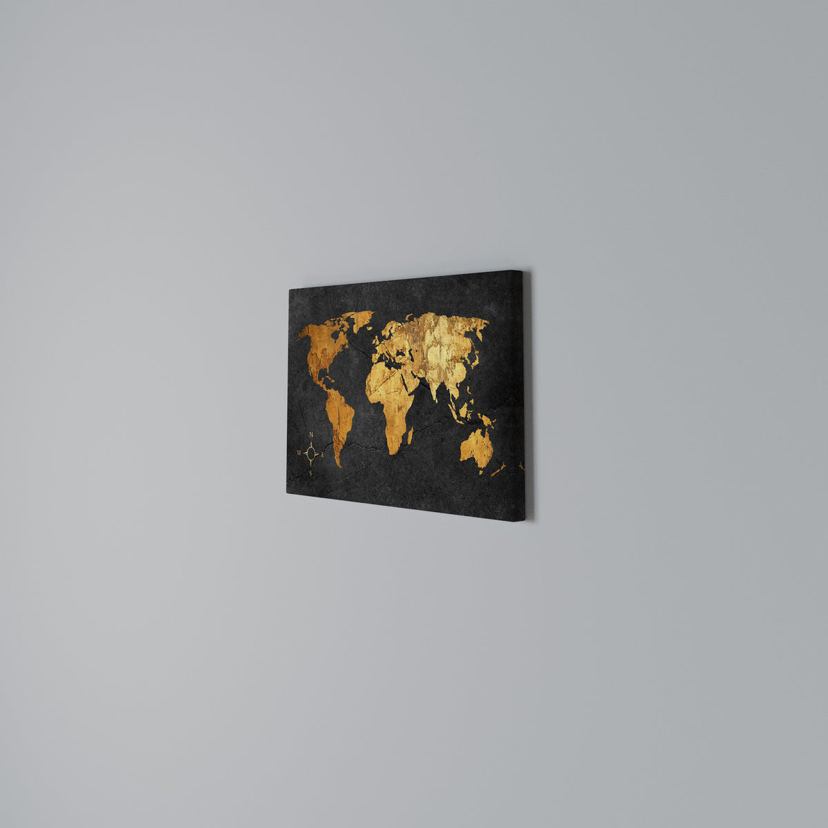GOLDEN GLOBE ILLUSION Horizontal Canvas Print