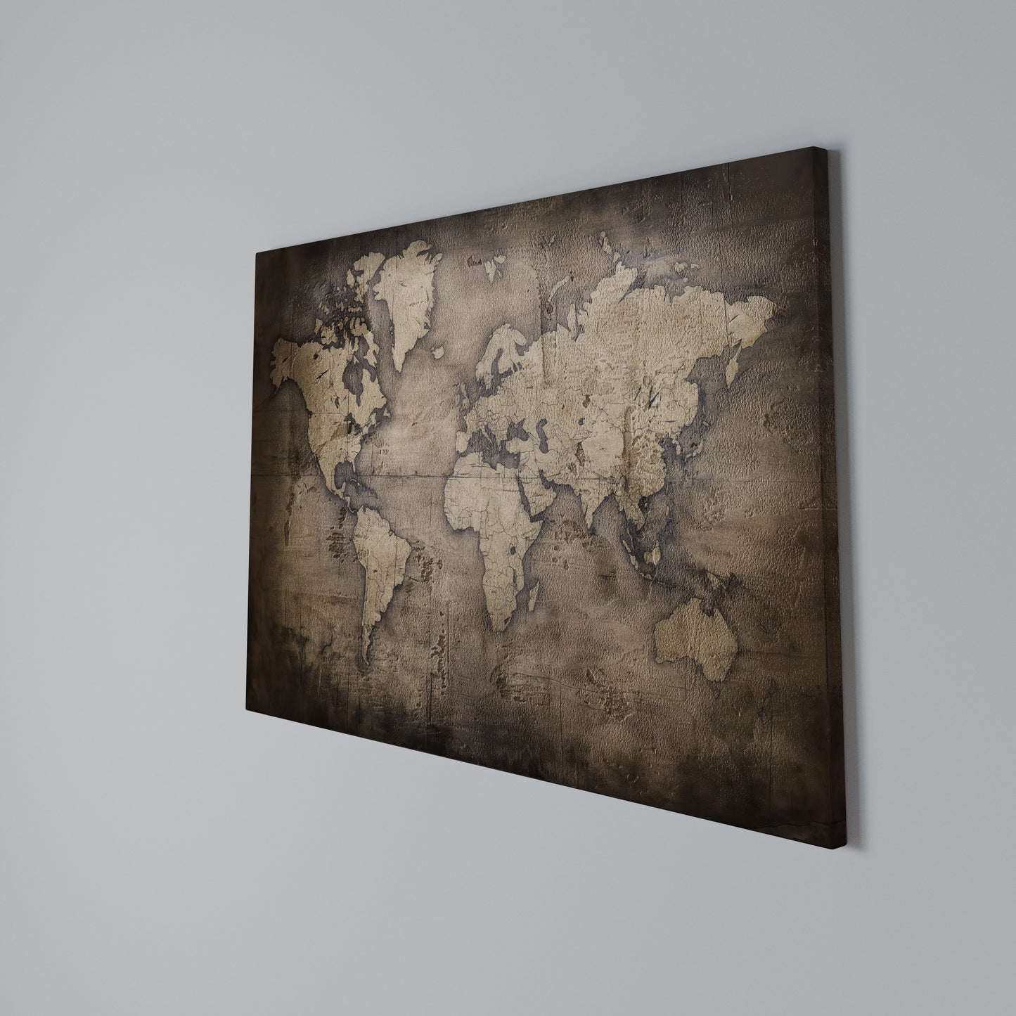 VINTAGE WORLD CHRONICLE Horizontal Canvas Print