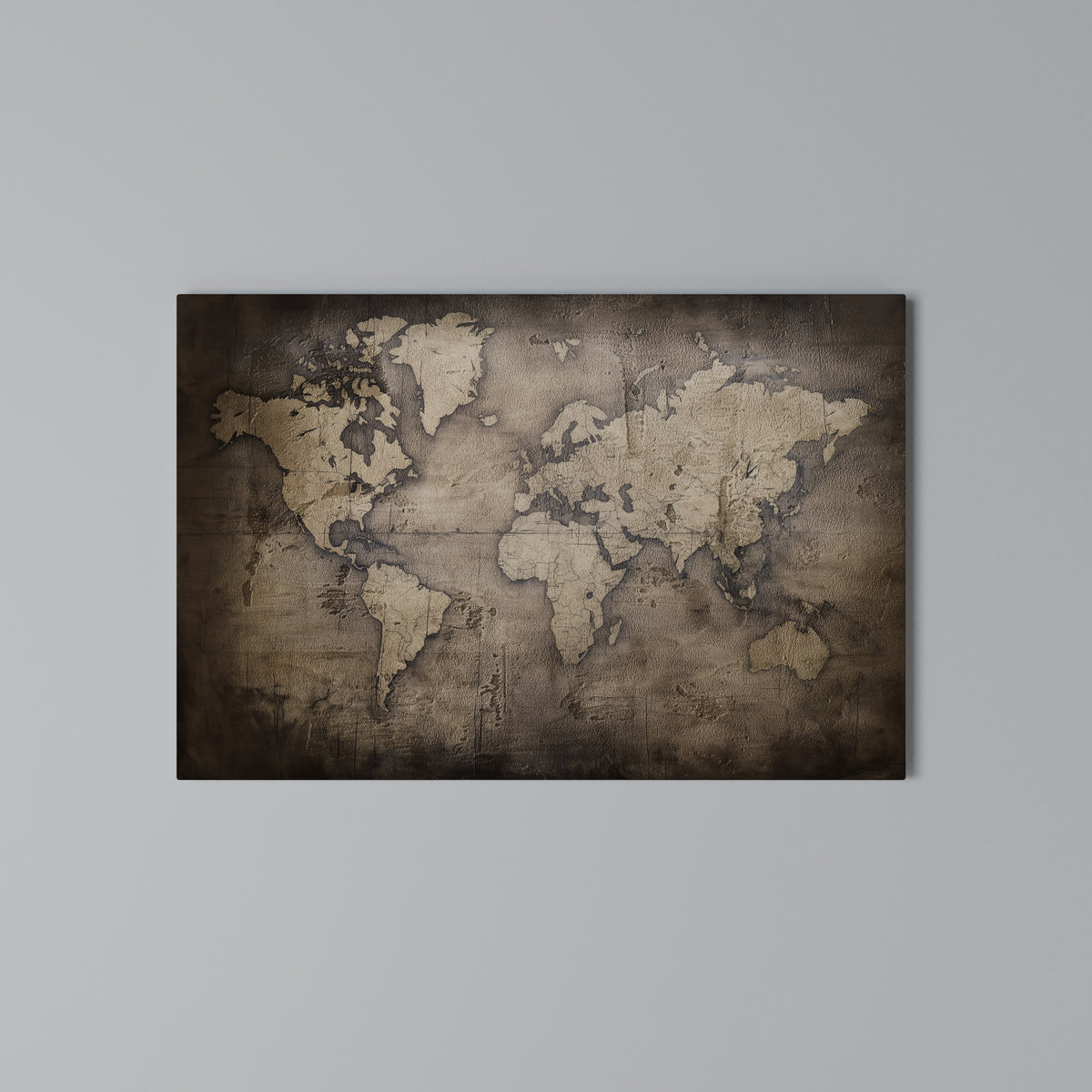 VINTAGE WORLD CHRONICLE Horizontal Canvas Print