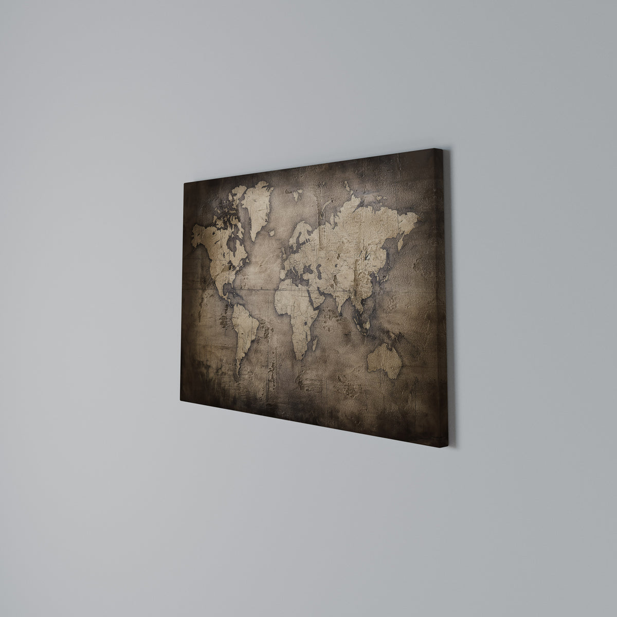 VINTAGE WORLD CHRONICLE Horizontal Canvas Print