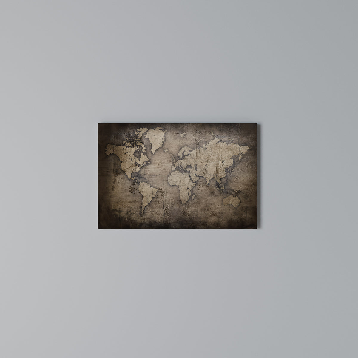 VINTAGE WORLD CHRONICLE Horizontal Canvas Print