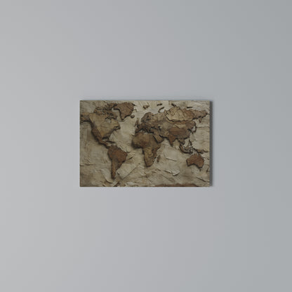 PAPERY PLANET LANDSCAPE Horizontal Canvas Print
