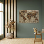 PAPERY PLANET LANDSCAPE Peel and Stick Horizontal Poster