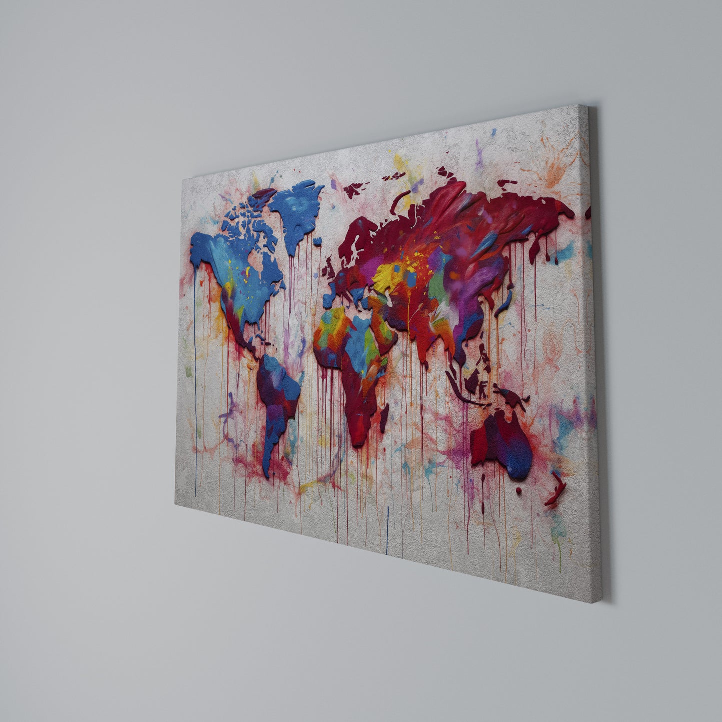 ARTISTIC ATLAS Horizontal Canvas Print