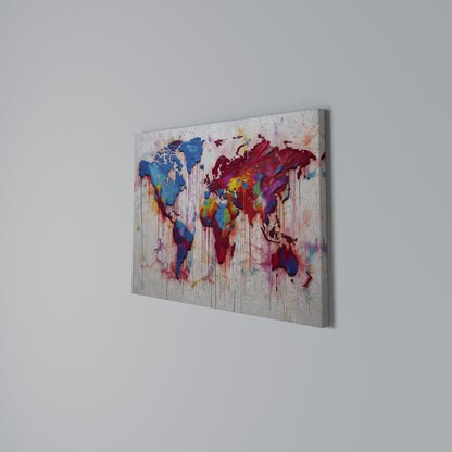ARTISTIC ATLAS Horizontal Canvas Print