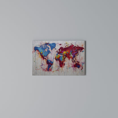 ARTISTIC ATLAS Horizontal Canvas Print