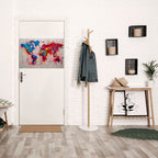 ARTISTIC ATLAS Peel and Stick Horizontal Poster