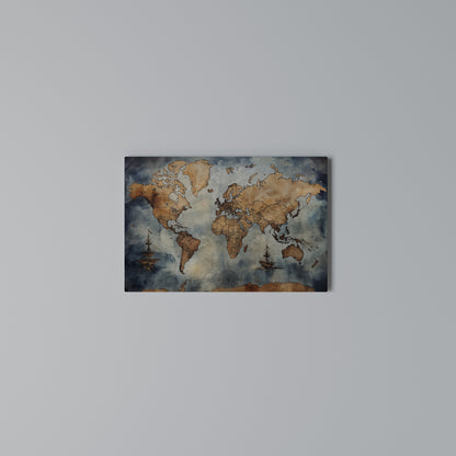 WAVES OF DISCOVERY Horizontal Canvas Print