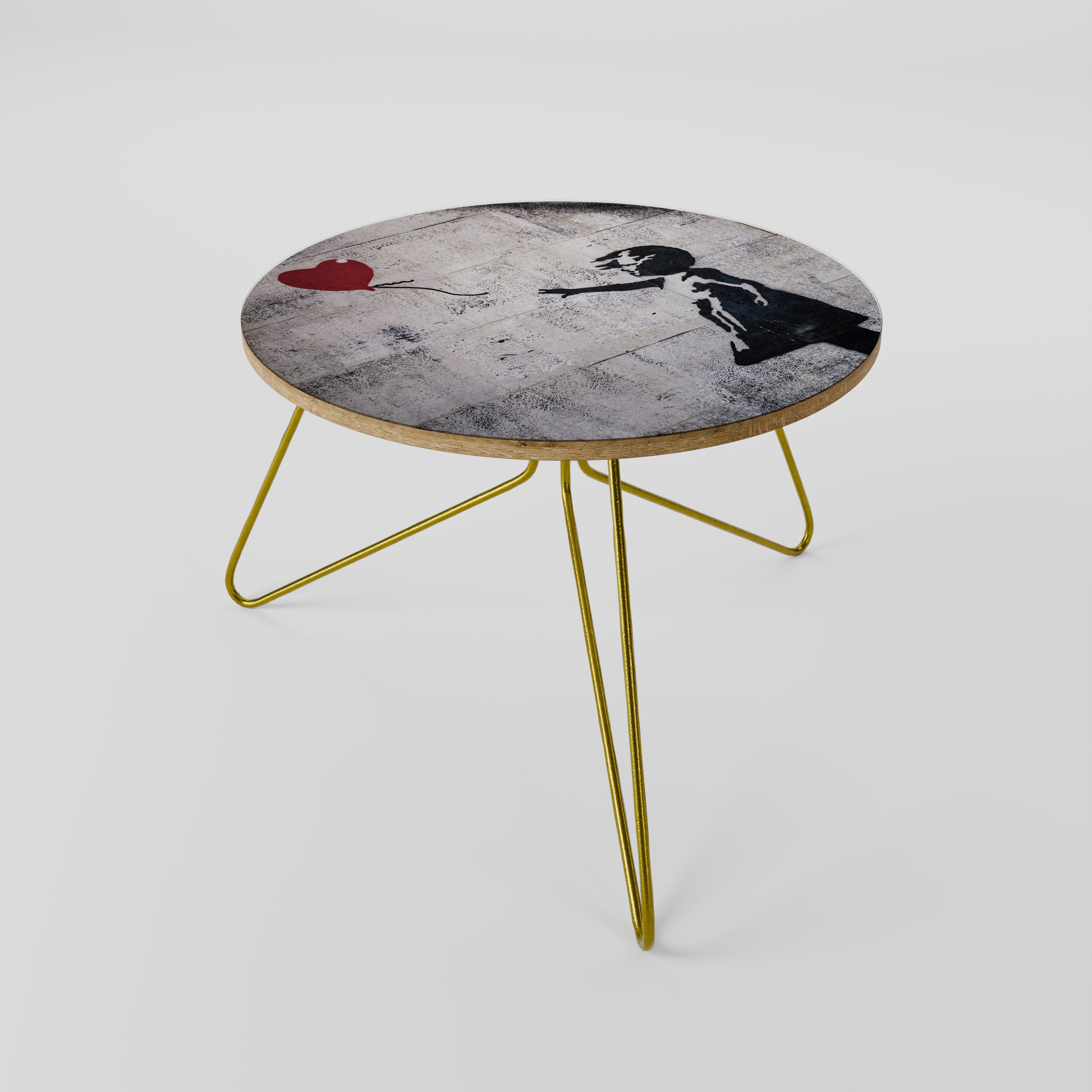 BALLON GIRL (BANKSY) Mesa de Centro 60